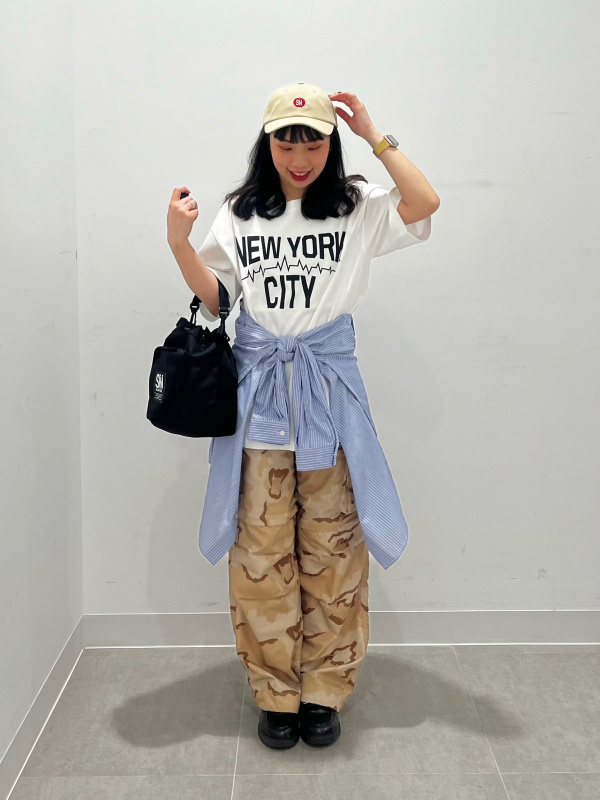 チュニックシャツ UNDERCOVER、ユーティリティパンツ UNDERCOVERの