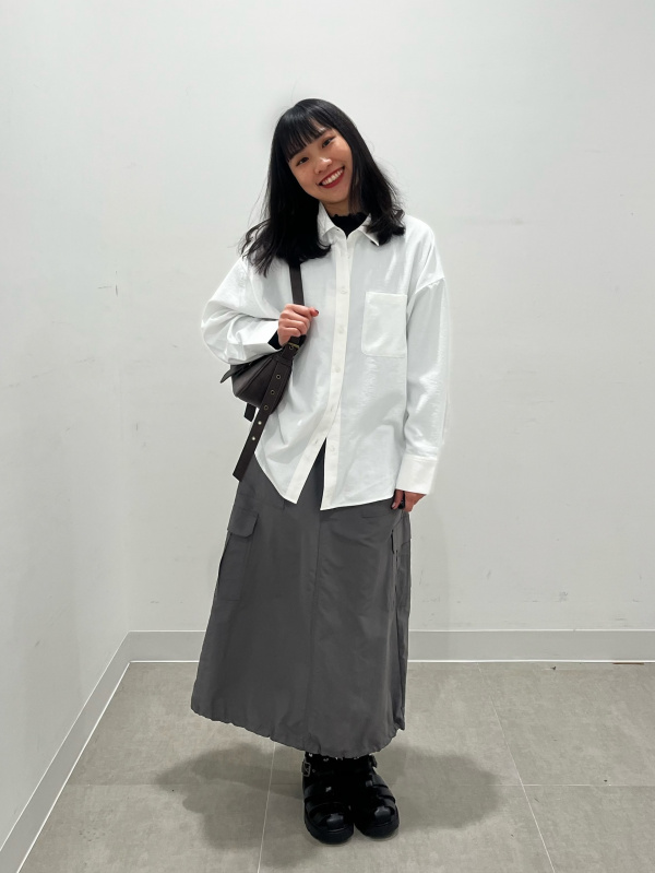 ドライストレッチジョガーパンツ B、ブラッシーニットVネック