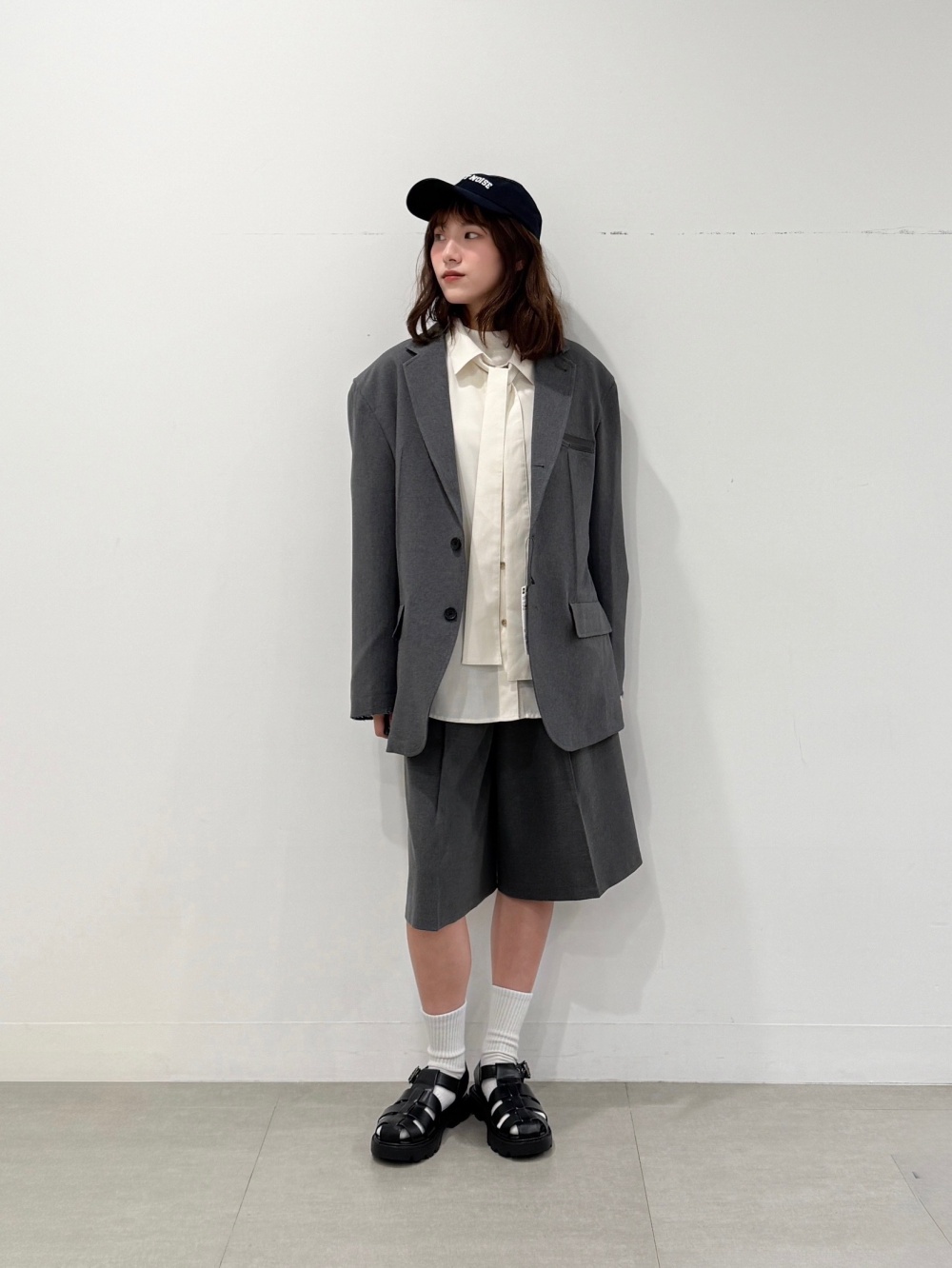 GU Undercover オーバーサイズジャケット グレー m GU Undercover オーバーサイズジャケット グレー m - メルカリ