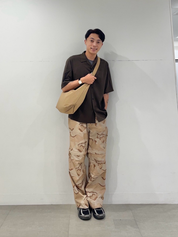 グラフィックT(5分袖) UNDERCOVER 6、ナイロンジップパラシュート