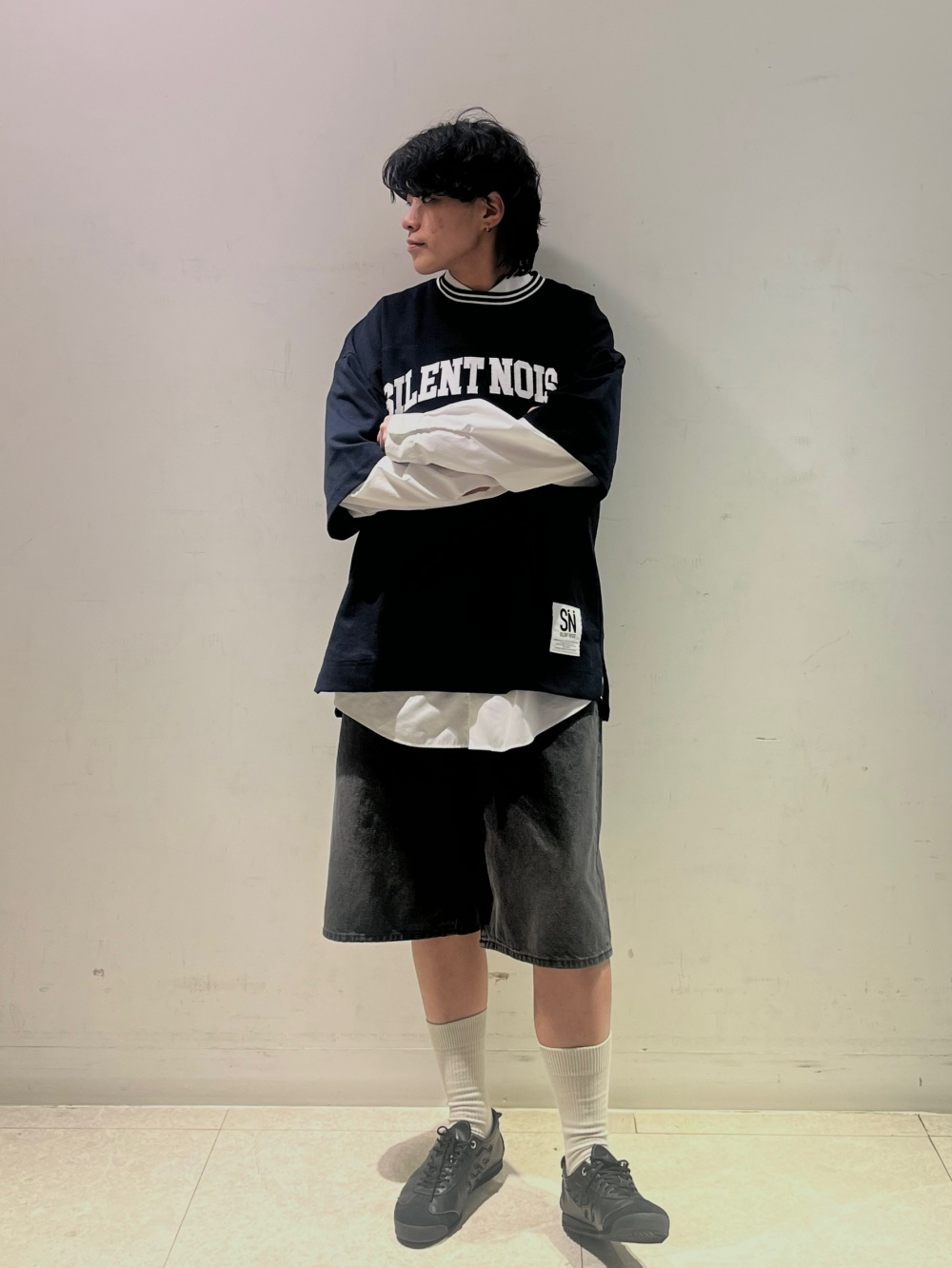 フットボールT(5分袖) UNDERCOVER、ユーティリティパンツ