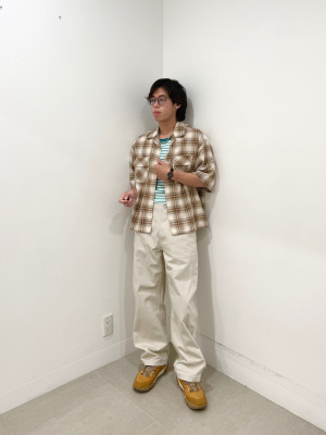 GU公式 | マルチボーダータンクトップ MUSEUM OF ICE CREAM +E