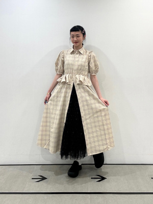 GU公式 | シャツワンピース(5分袖) by rokh