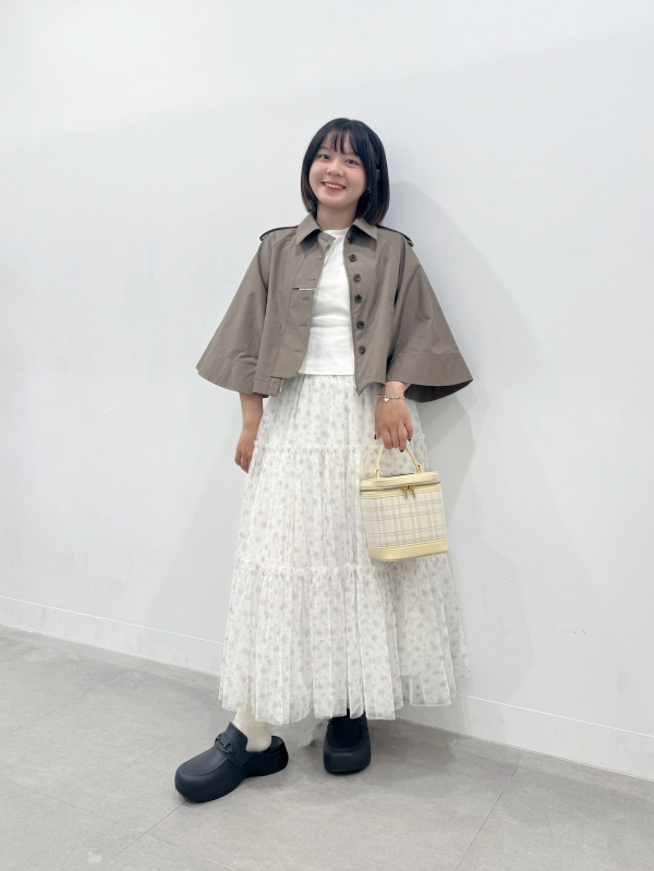 ボレロセットT by rokh、ショートケープコート by rokhの