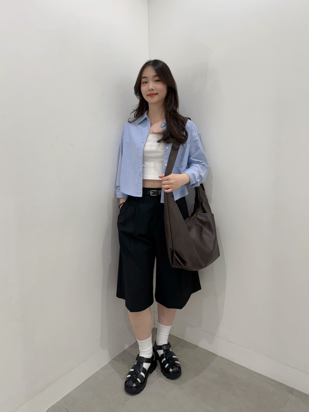 Check styling ideas for「Metal Button Cardigan | Short、Bra-Feel