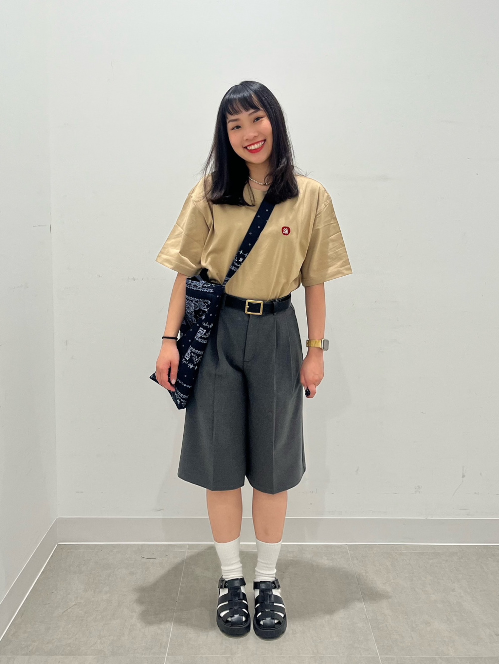 グラフィックT(5分袖) UNDERCOVER 6、バミューダショートパンツNTQ+E