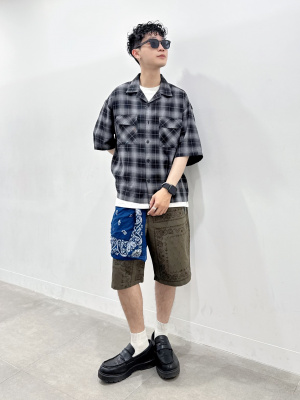 GU公式 | コットンイージーショーツ(柄) UNDERCOVER