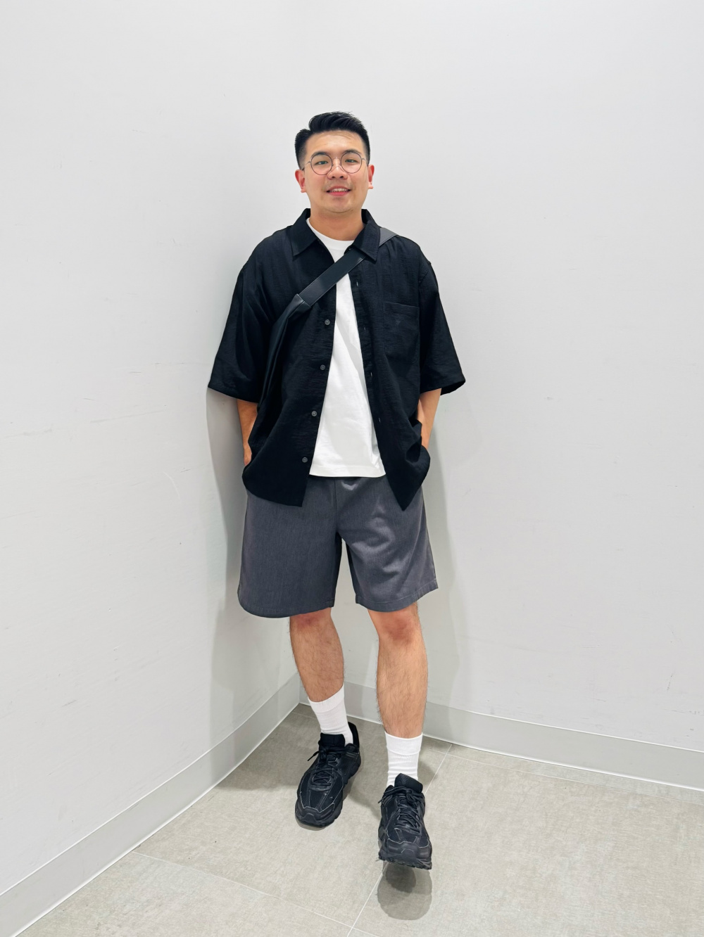 Pさま確認ページ♡ Boxy T-Shirt/Halfslv、Denim Carrot Pants/NTQ」| GU的穿搭理念