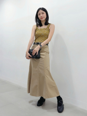 Flared Maxi Skirt | GU US