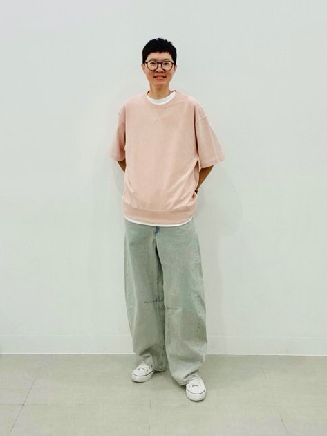 スウェットジョガーパンツ(丈標準67.5～71.5cm)(2024年春アイテム