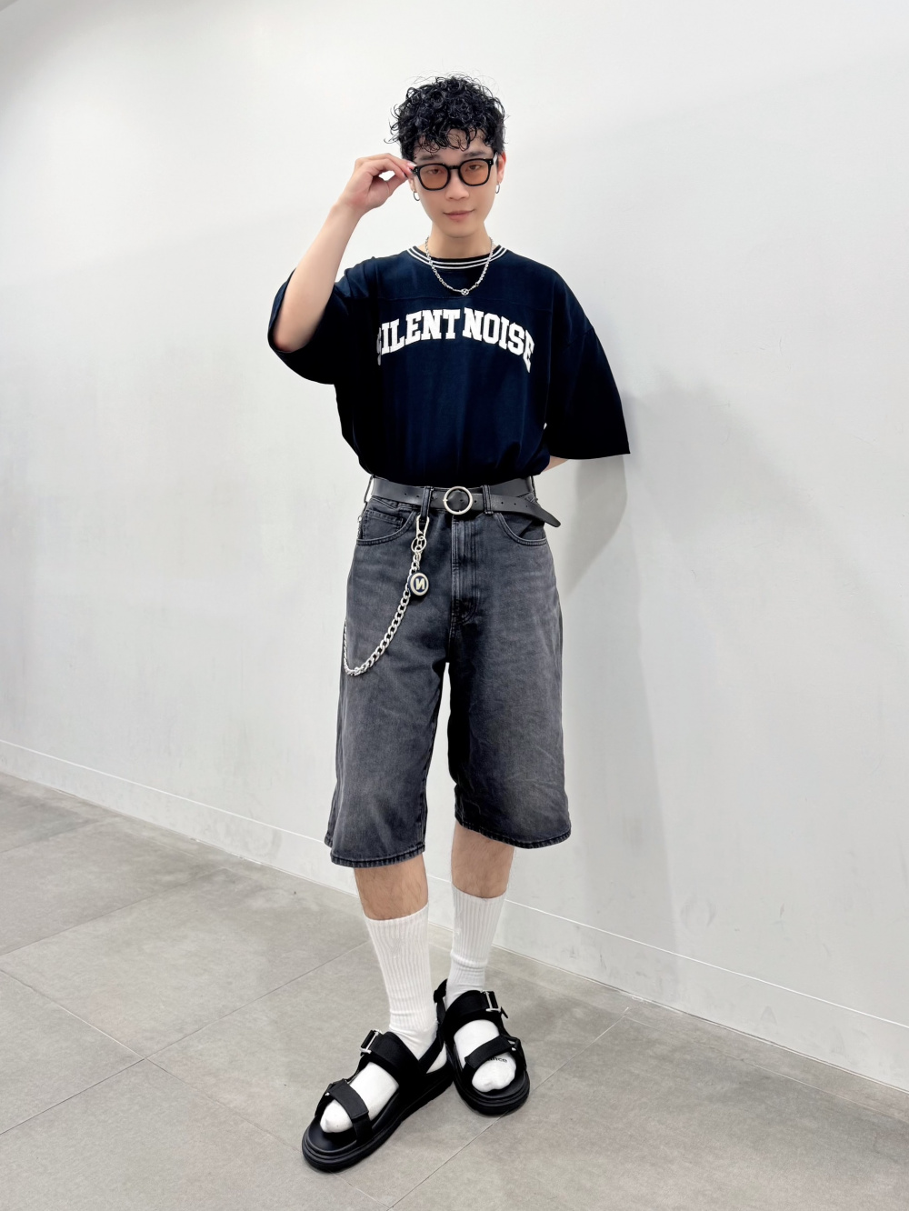 フットボールT(5分袖) UNDERCOVER、チュニックシャツ UNDERCOVER」の