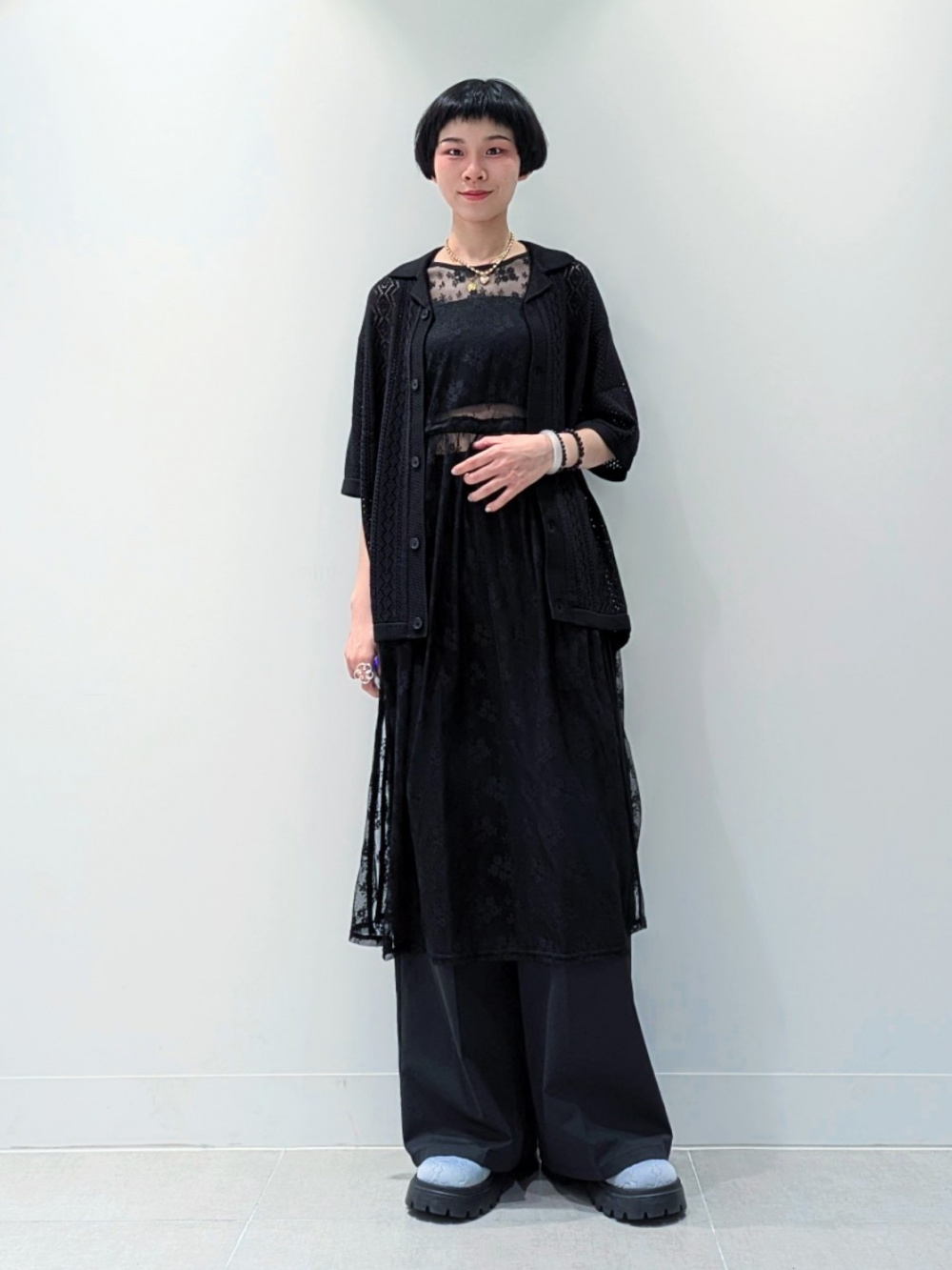 BANANA REPUBLIC スラックス FACTORY STORE ブルーグレン