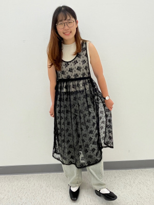 GU公式 | リブスリットプルオーバー(ノースリーブ)+EC