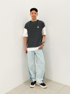 gotohollywoodバレルデニム02 goto Hollywoodデニム ラップビンテージパンツ