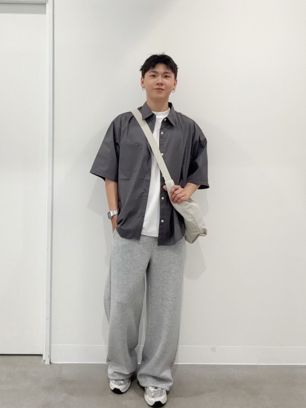 パフスウェットバギーパンツ(丈標準68.0～72.0cm)、パフスウェット
