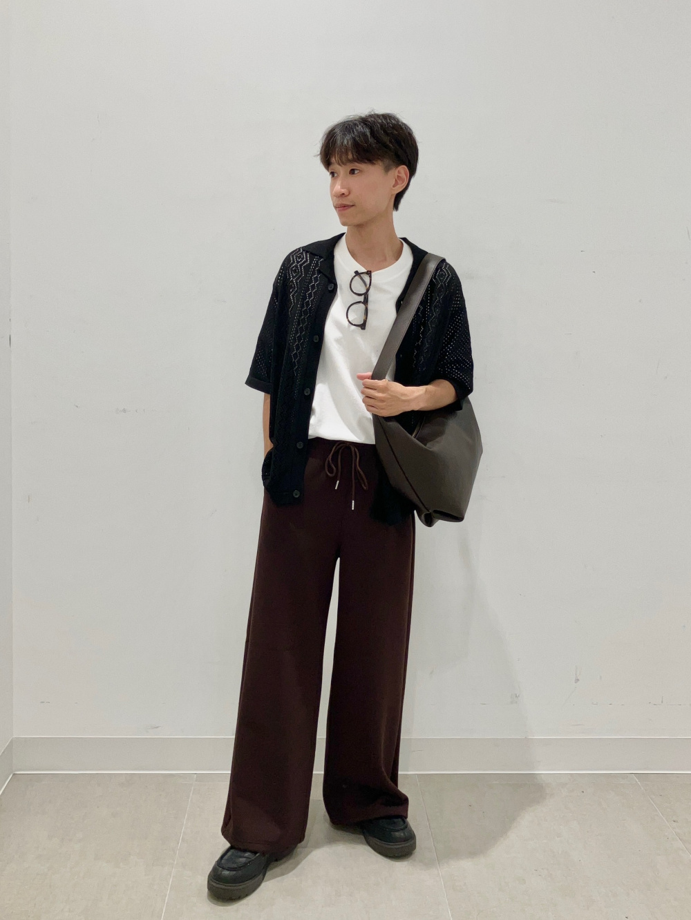 トップス Y.su stein OVERSIZED REBUILD SWEAT LS・TOP GREY - tity