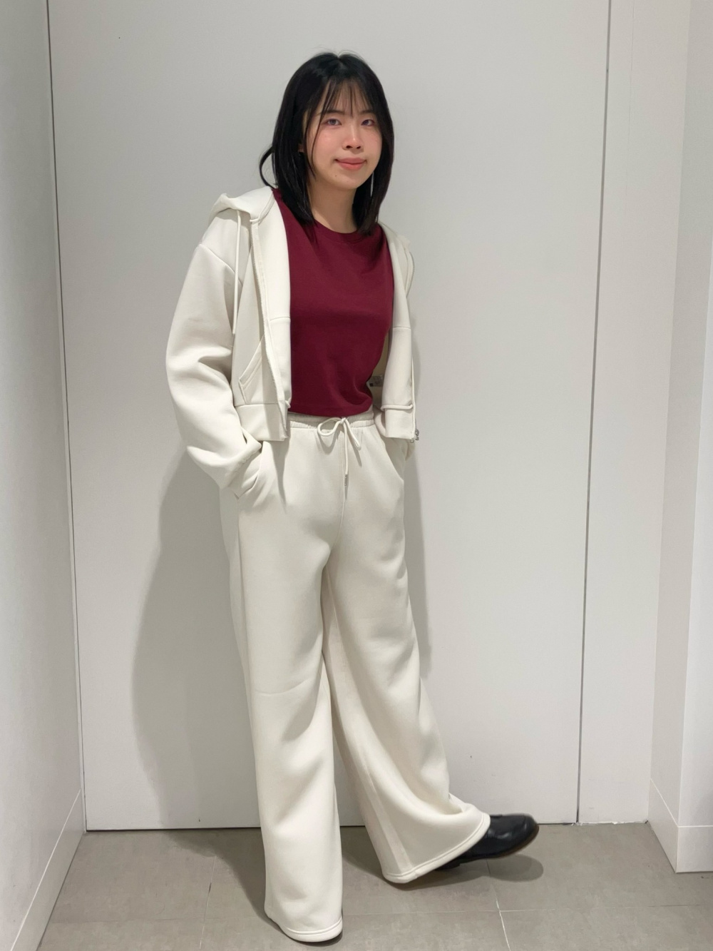 パフスウェットバギーパンツ(丈標準68.0～72.0cm)、パフスウェット