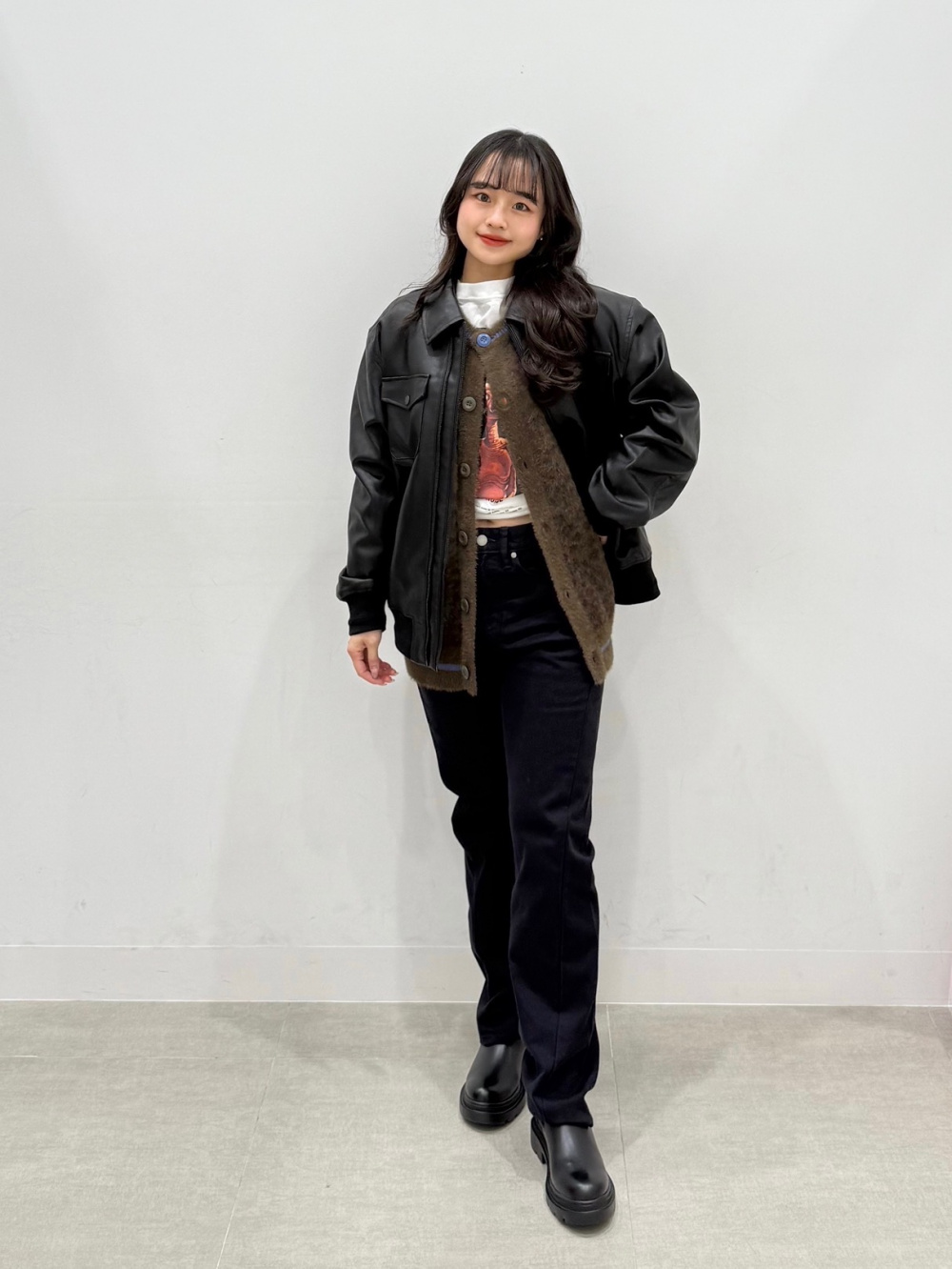 ジップアップブルゾン UNDERCOVER、ヘビーウェイトスウェット