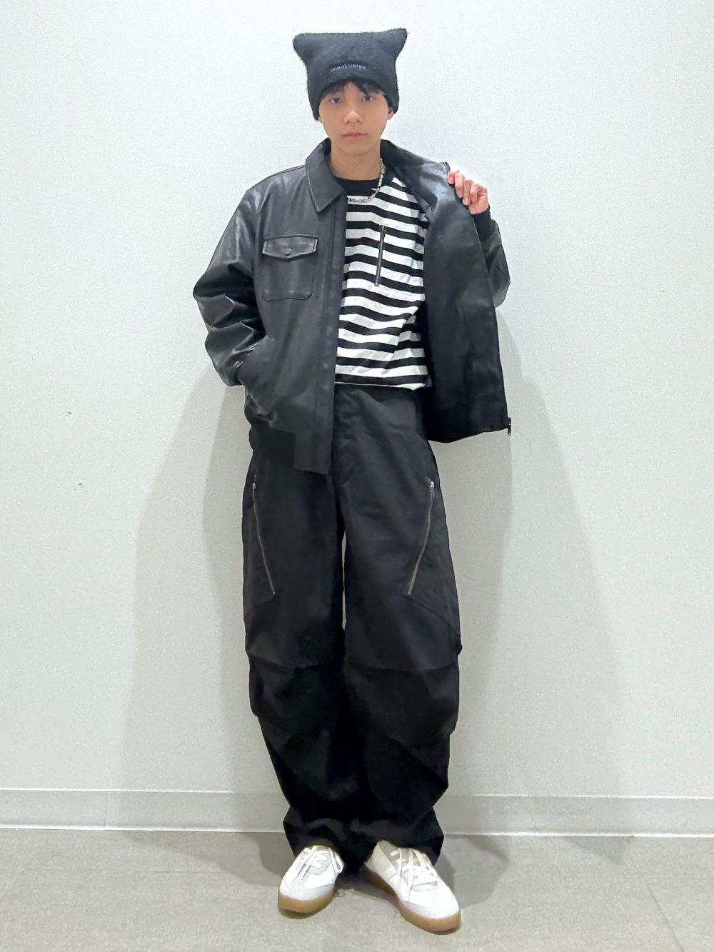 ヘビーウェイトスウェットフルジップパーカ UNDERCOVER、フェイク