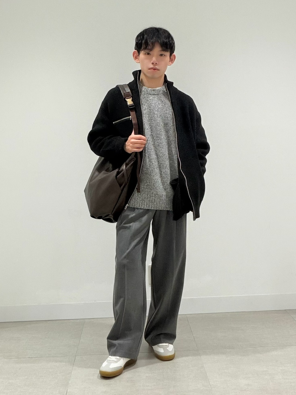 Check styling ideas for「Dry Ponte T-Shirt | HalfSlv、Nylon Zip