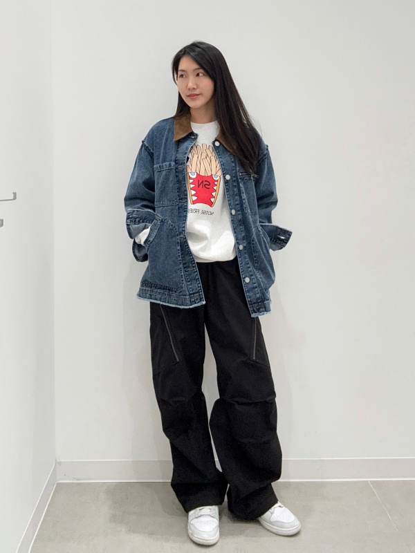 カバーオールジャケット UNDERCOVER（メンズ）の着用コーディネート