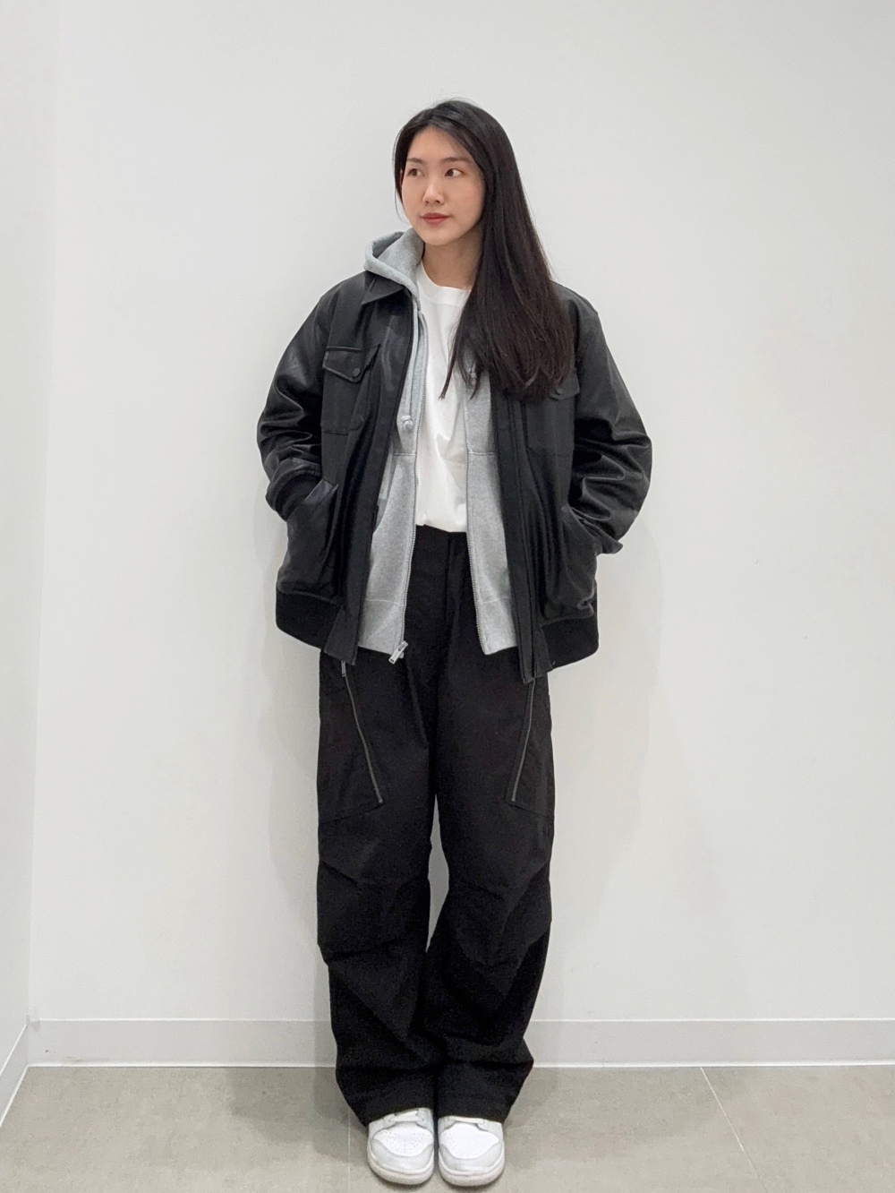 カバーオールジャケット UNDERCOVER、ジップポケットボーダーT(長袖