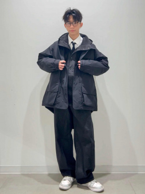GU ENGINEERED GARMENTS パデッドシェルパーカ M NAVY 新品GU