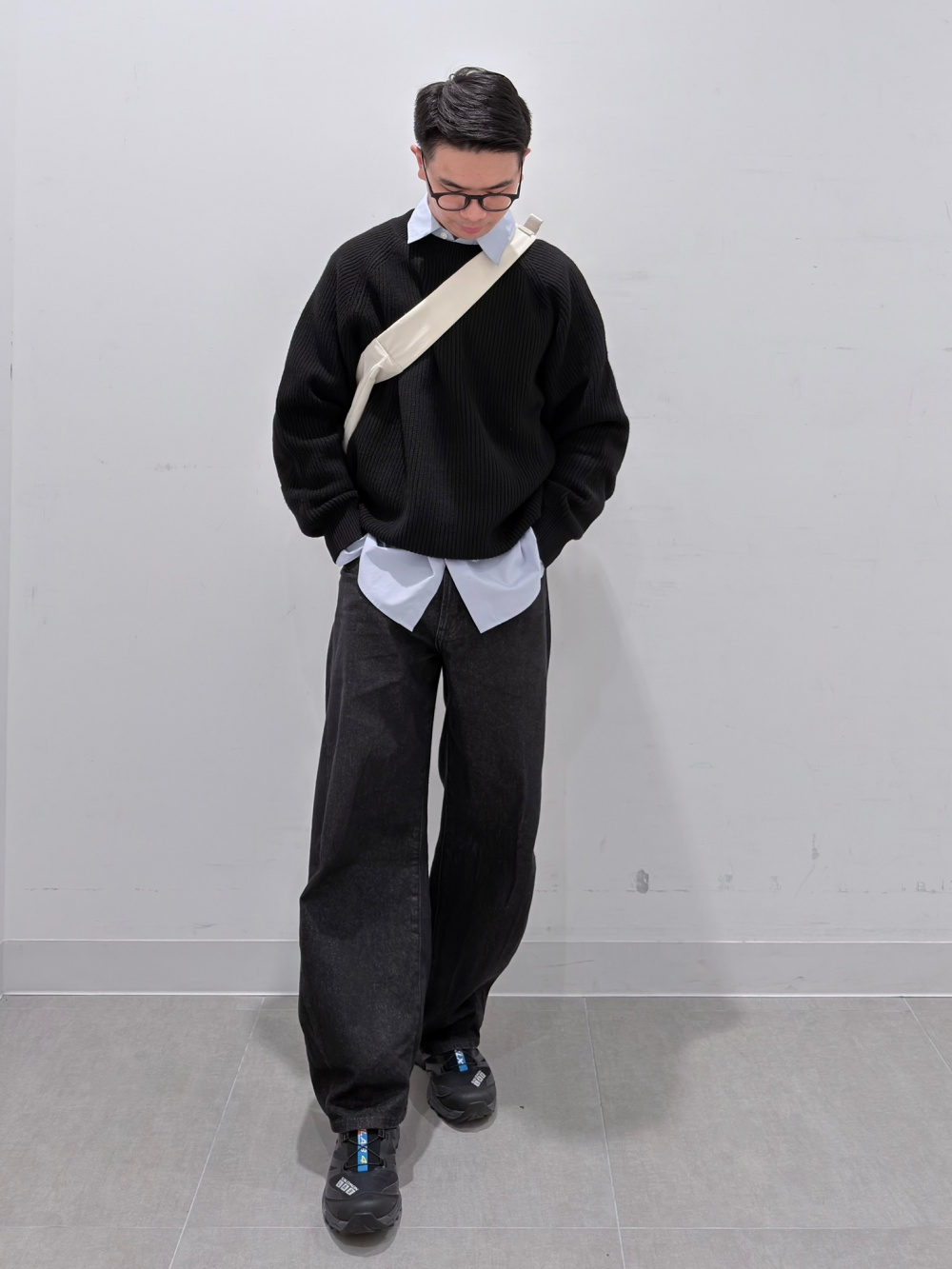 Easy Care Broadcloth Shirt、Utility Jacket」| GU的穿搭理念