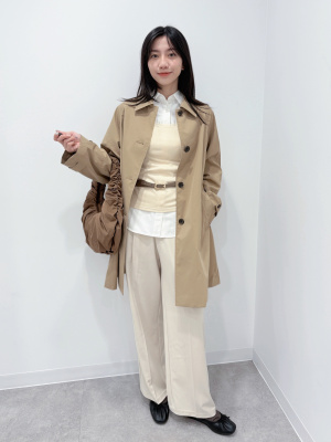 Women's Balmacaan A-Line Half Coat | GU US