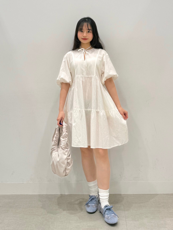 An outfit using 2 Piece Tulle Tunic and Tiered Tunic Dress