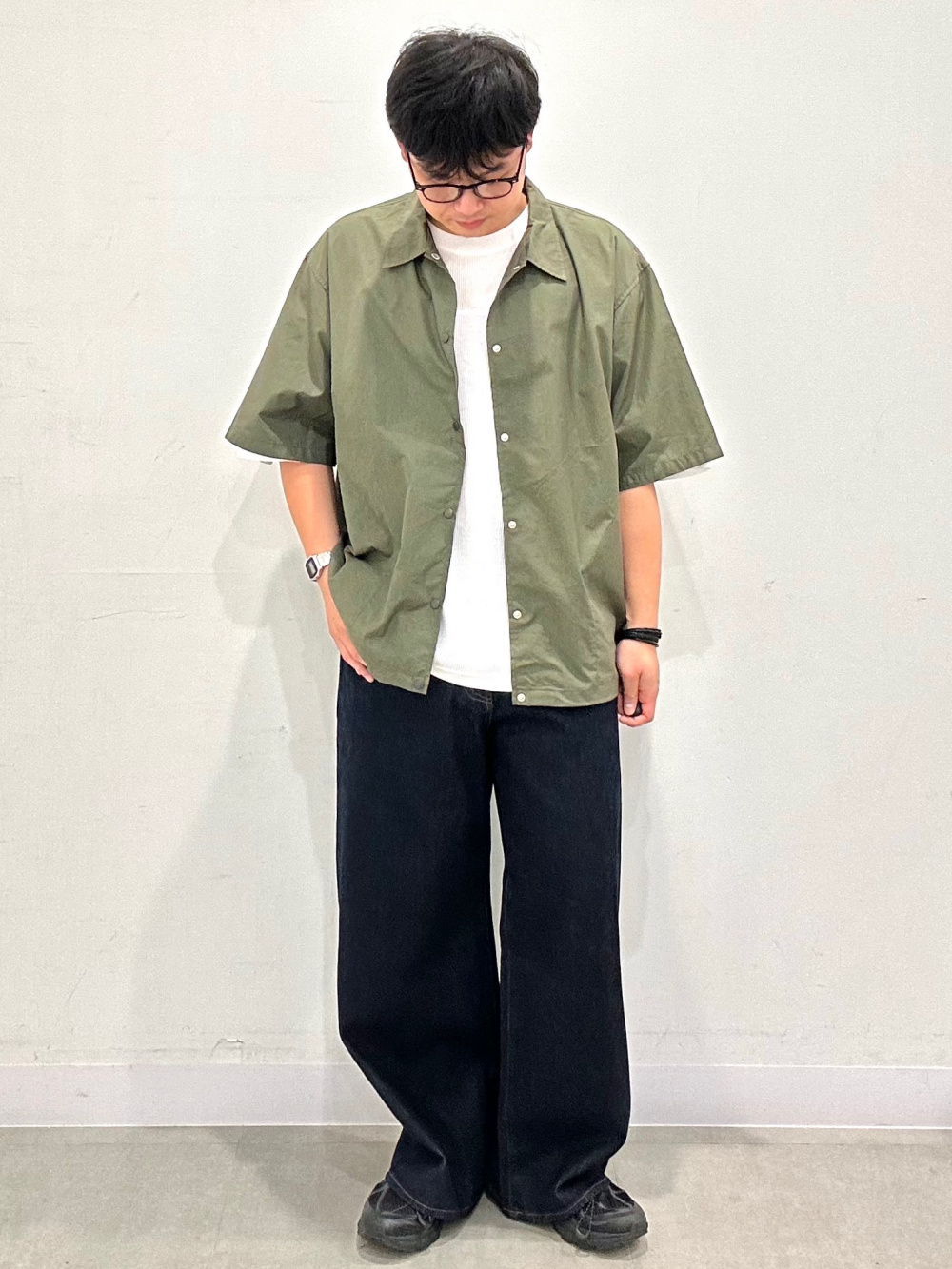 デニムジップアップパーカ UNDERCOVER、サテンリブブルゾン UNDERCOVER