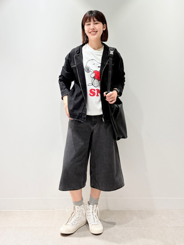 デニムジップアップパーカ UNDERCOVER、Vネックベスト UNDERCOVERの