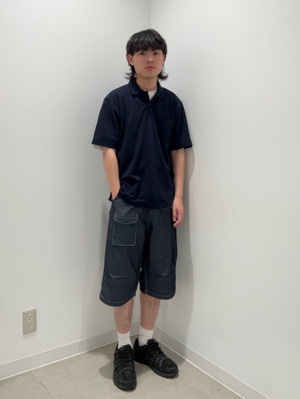 ドライカノコポロシャツ(5分袖) ENGINEERED GARMENTS、スウェット