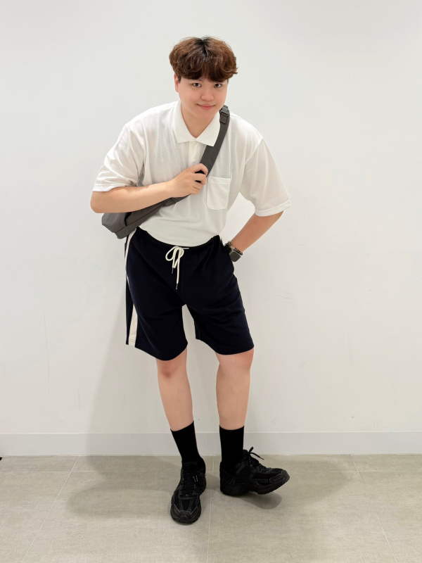 ドライカノコポロシャツ(5分袖) ENGINEERED GARMENTS、スウェット