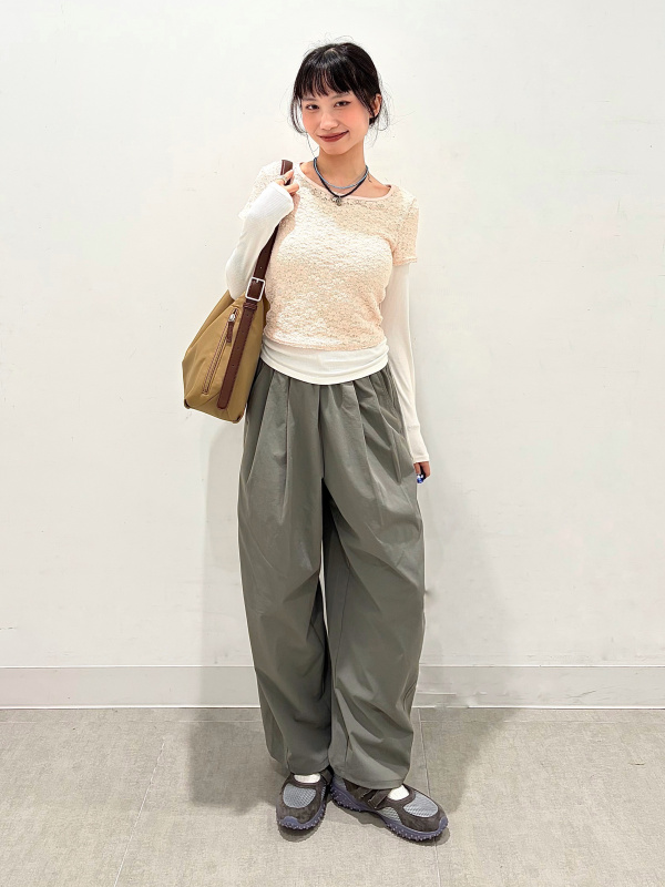 パフスウェットバギーパンツ(丈標準68.0～72.0cm)、パフスウェット
