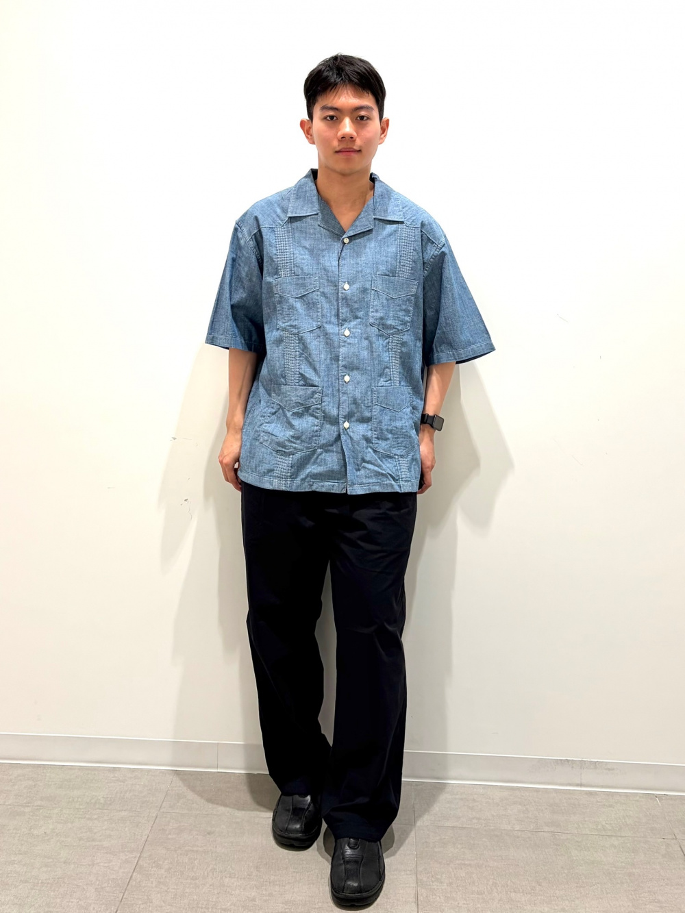 Dry Pique Polo Shirt/HalfSlv ENGINEERED GARMENTS、Cordlane Relaxed