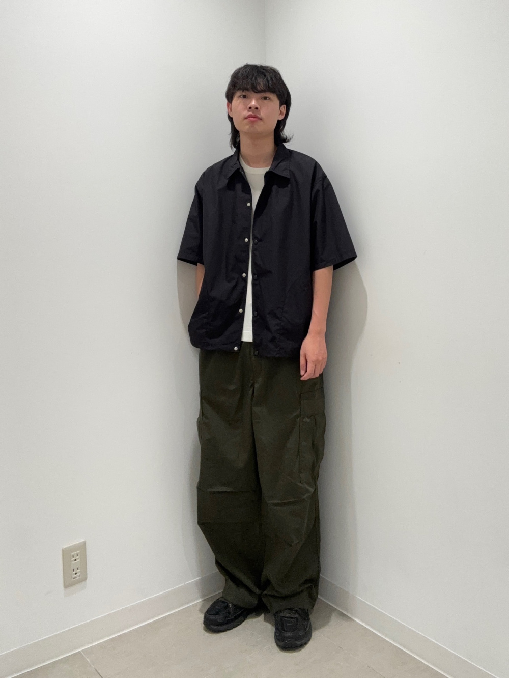 60本での対応 Washable Knitted T-Shirt/HalfSlv、Utility Shorts ENGINEERED