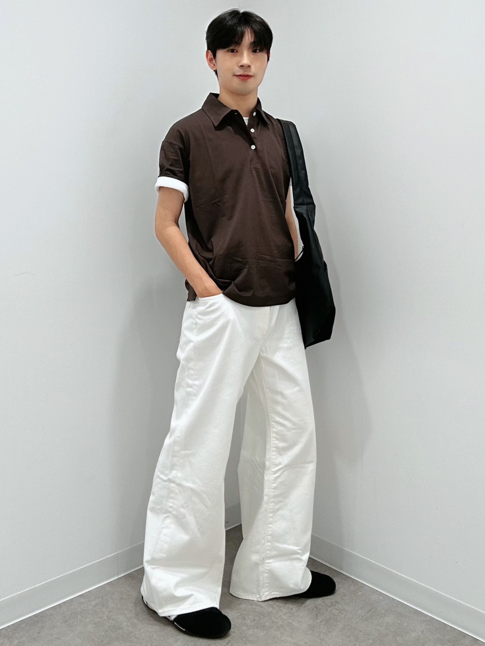 Leather Side-Stitched Belt/Adjustable、Comfy Insole Canvas