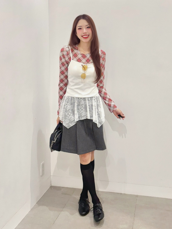 Pleated Wide Pants/MN、Oxford Shoes/MN」的穿搭靈感｜GU