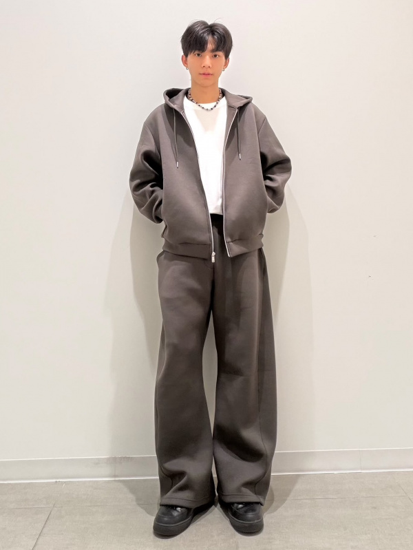 An outfit using Smooth Sweat Full-Zip Hoodie | MN and Dry