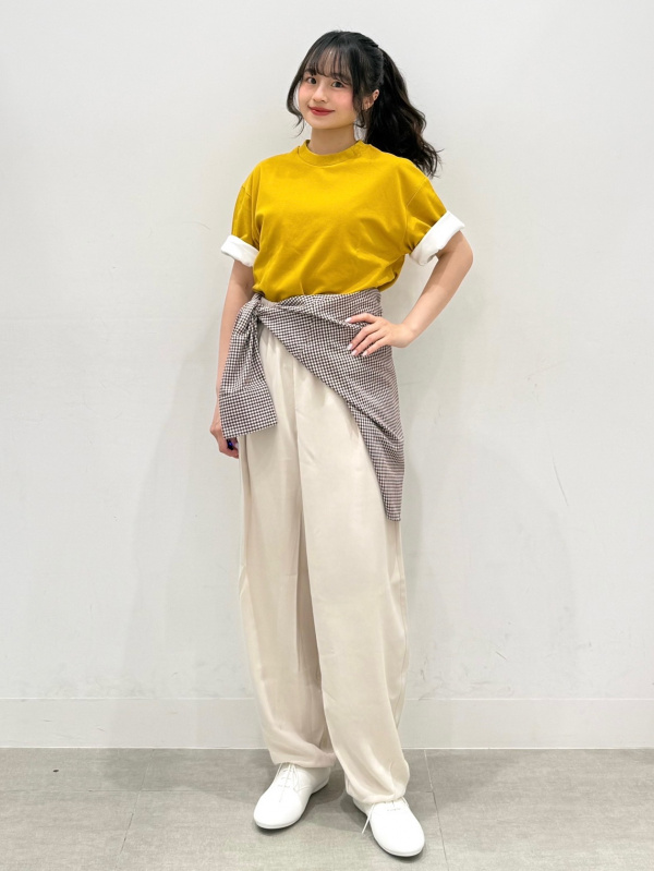 Oxford Shoes/MN、Soft Sheer Striped Crew Neck T-Shirt/L/PF」的穿搭