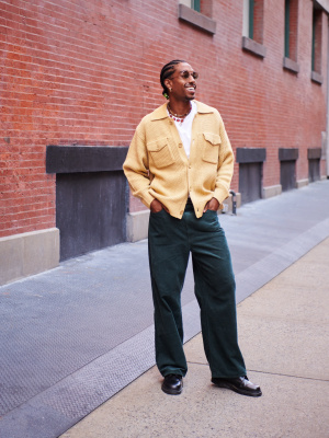Corduroy Baggy Pants | GU US