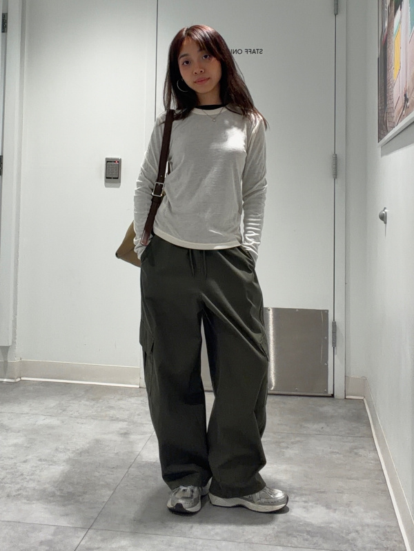 An outfit using Soft Sheer Crew-Neck T-Shirt and Soft Sheer Crew