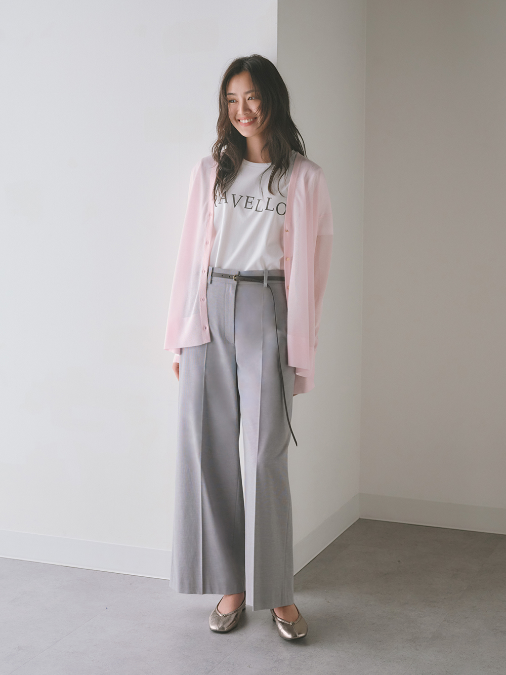 ロゴプリントTシャツ