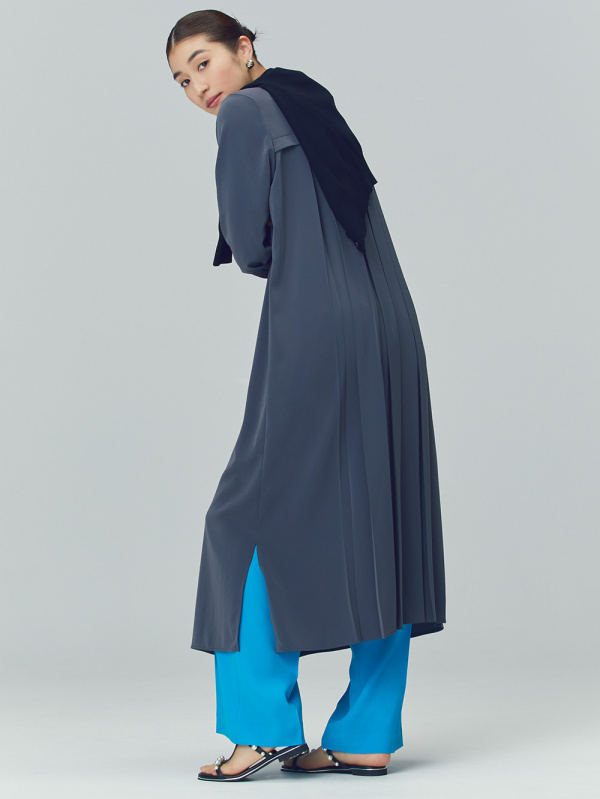 PLST(プラステ)公式 | バックサテンイージーワイドパンツ 123106007