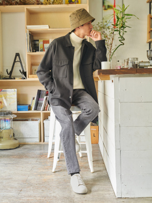 PLST(プラステ)公式 | プレシャスニットメルトンシャツブルゾン PLST(プラステ)公式 | プレシャスニットメルトンシャツブルゾン