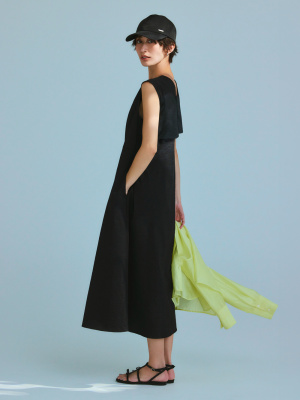 PLST(プラステ)公式 | ハイストレッチナイロンフレアワンピース