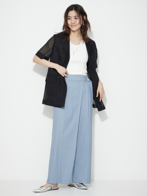 PLST(プラステ)公式 | シアーオーガンジーハーフスリーブジャケット