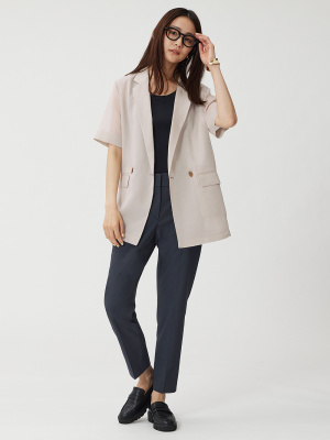 PLST(プラステ)公式 | シアーオーガンジーハーフスリーブジャケット