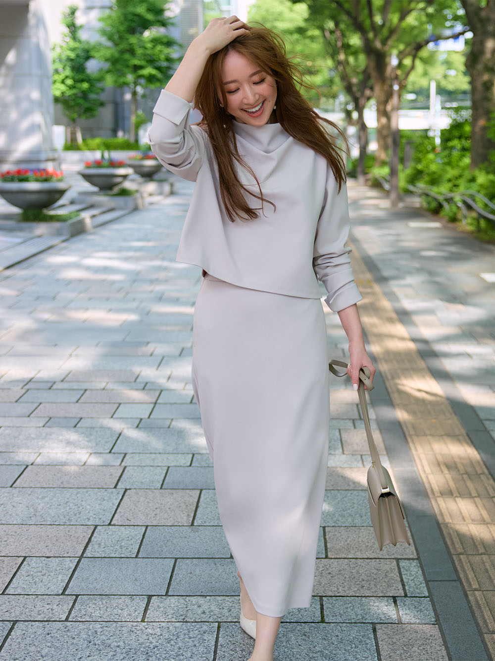 セットアップのコーデ